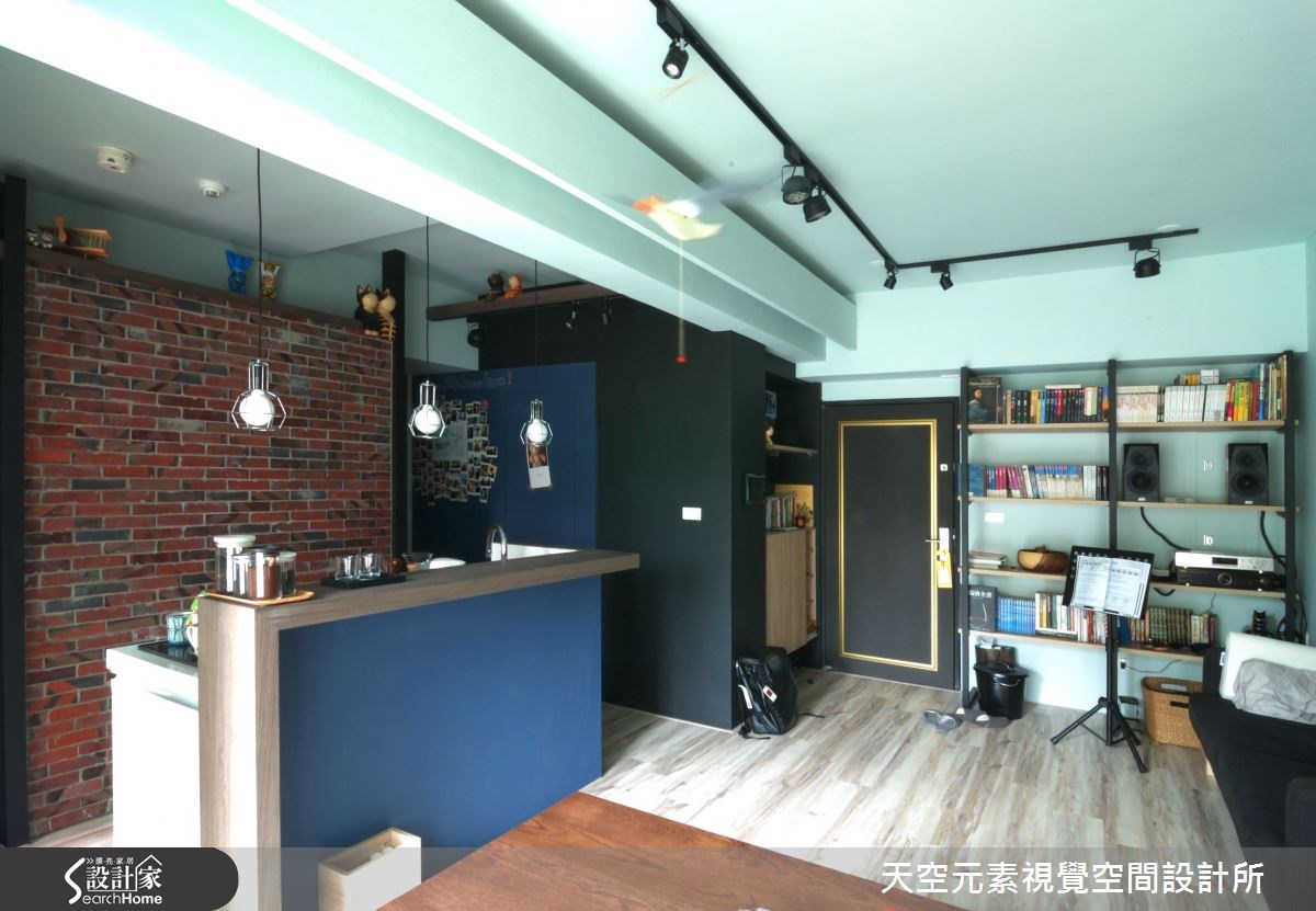 17坪新成屋(5年以下)＿工業風案例圖片＿天空元素視覺空間設計所＿天空元素_20之5