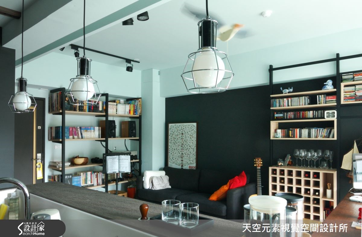 17坪新成屋(5年以下)＿工業風案例圖片＿天空元素視覺空間設計所＿天空元素_20之13
