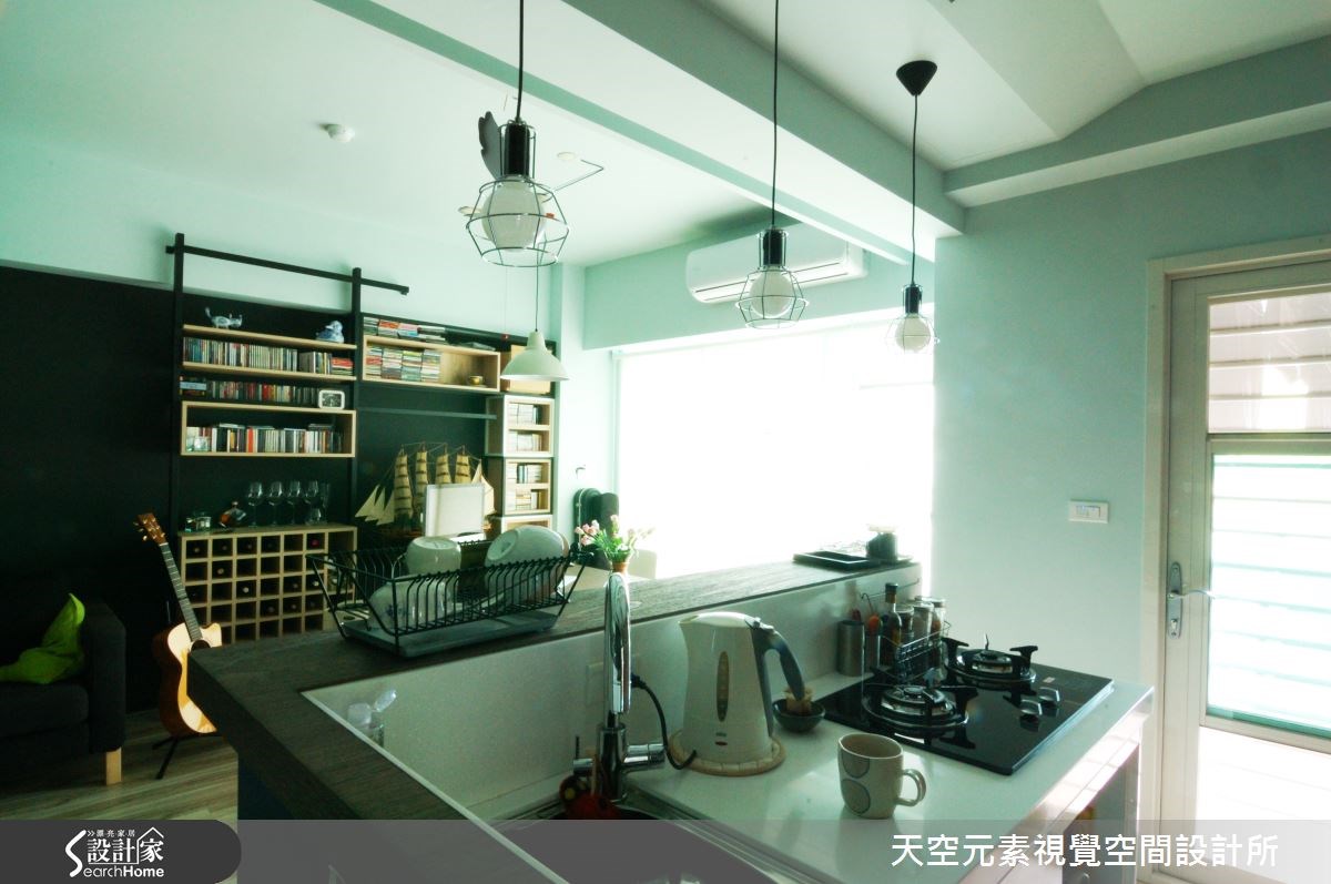 17坪新成屋(5年以下)＿工業風案例圖片＿天空元素視覺空間設計所＿天空元素_20之14