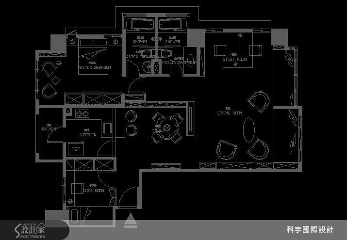 40坪新成屋(5年以下)＿新古典案例圖片＿科宇國際設計＿科宇_01之9