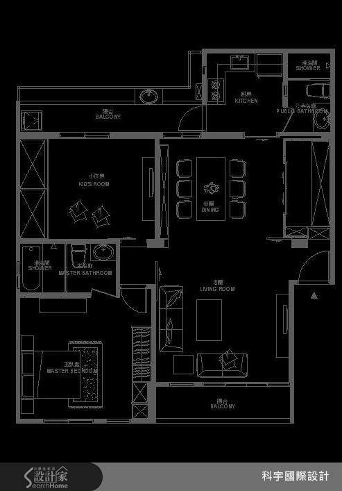 35坪中古屋(5~15年)＿現代風案例圖片＿科宇國際設計＿科宇_02之13