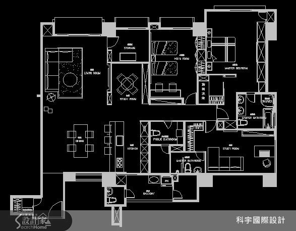 92坪新成屋(5年以下)＿休閒風案例圖片＿科宇國際設計＿科宇_06之11