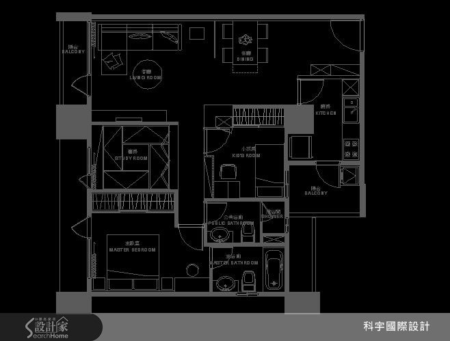 35坪新成屋(5年以下)＿現代風案例圖片＿科宇國際設計＿科宇_08之11