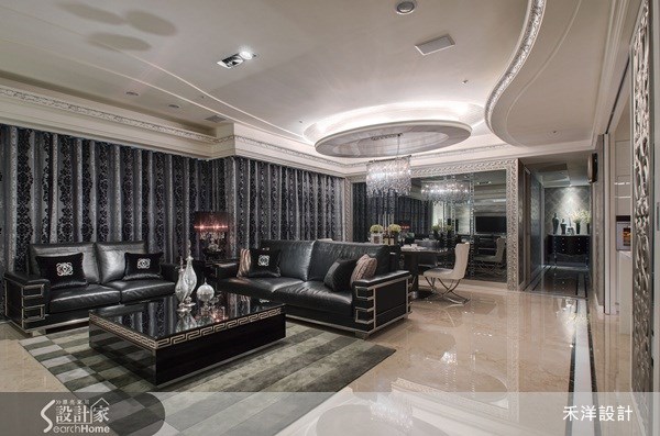 60坪新成屋(5年以下)＿奢華風案例圖片＿禾洋空間設計＿禾洋_05之6