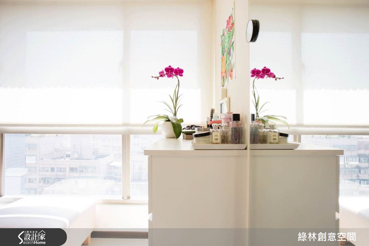 27坪新成屋(5年以下)＿簡約風臥室案例圖片＿綠林創意空間＿綠林_01之15