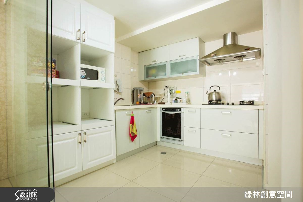 35坪中古屋(5~15年)＿鄉村風廚房案例圖片＿綠林創意空間＿綠林_02之7