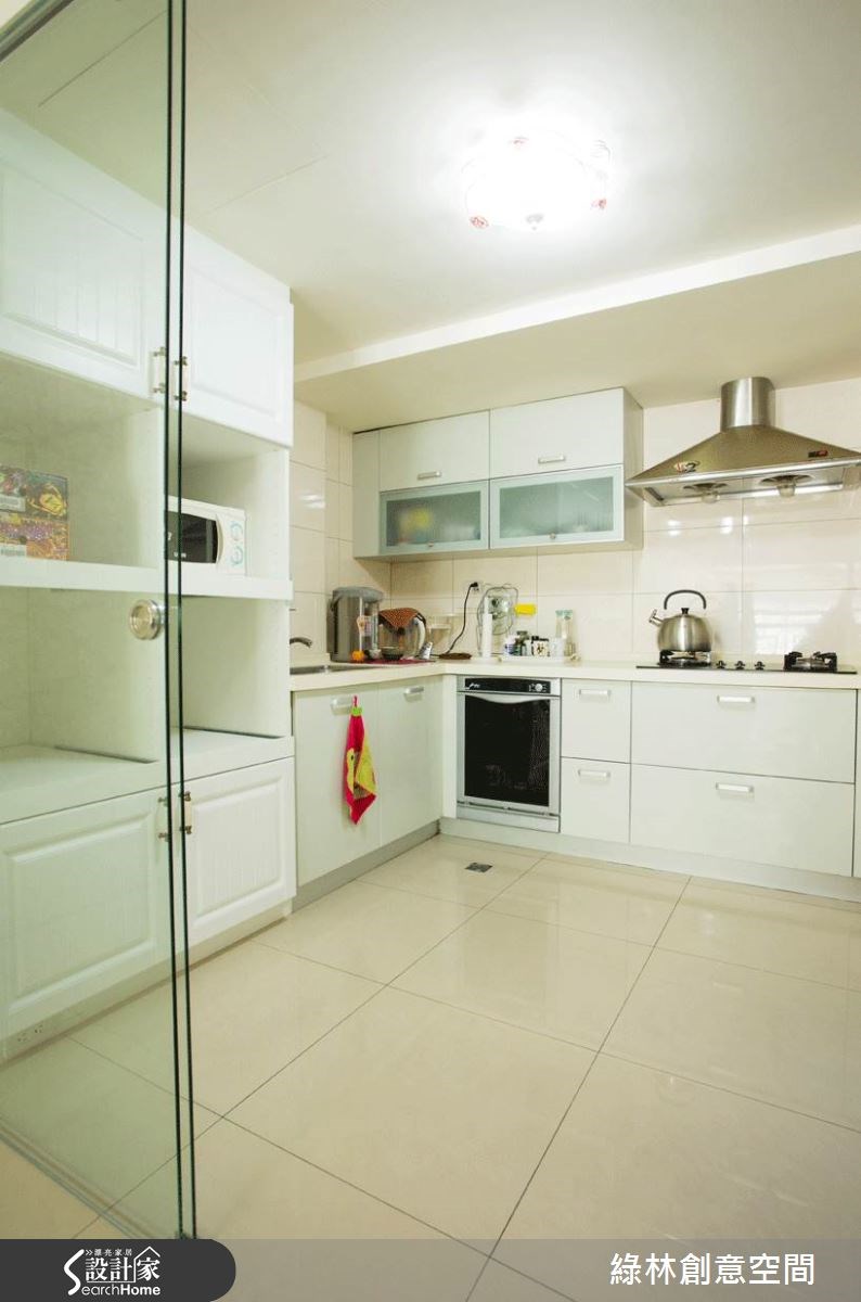 35坪中古屋(5~15年)＿鄉村風廚房案例圖片＿綠林創意空間＿綠林_02之8