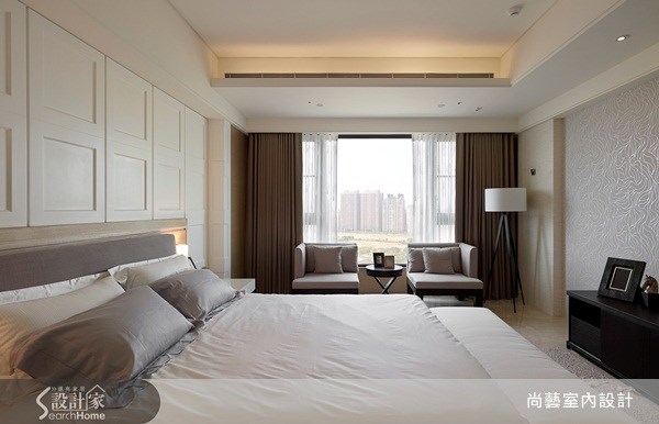50坪新成屋(5年以下)＿現代風臥室案例圖片＿尚藝室內設計＿尚藝_09之9
