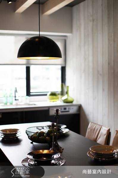 30坪老屋(16~30年)＿工業風餐廳案例圖片＿尚藝室內設計＿尚藝_14旅遊節目主持人的家之13