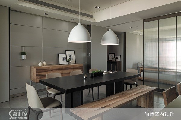70坪＿美式風餐廳案例圖片＿尚藝室內設計＿尚藝_24國家美術館墨方之14
