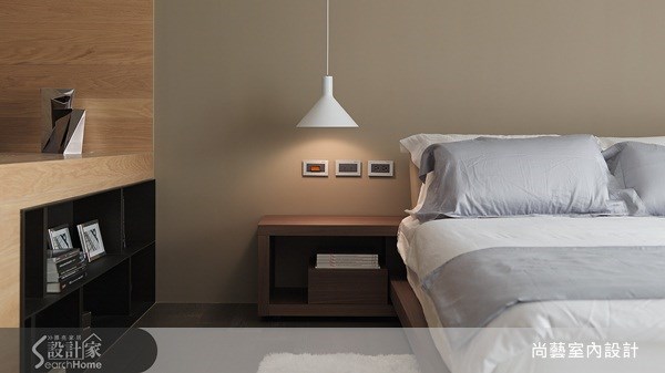 70坪＿美式風臥室案例圖片＿尚藝室內設計＿尚藝_24國家美術館墨方之17