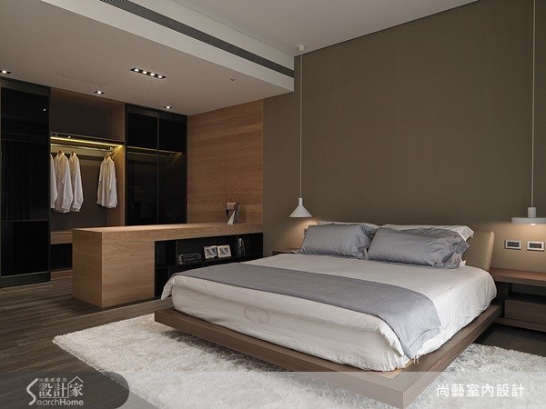 70坪＿美式風臥室案例圖片＿尚藝室內設計＿尚藝_24國家美術館墨方之18
