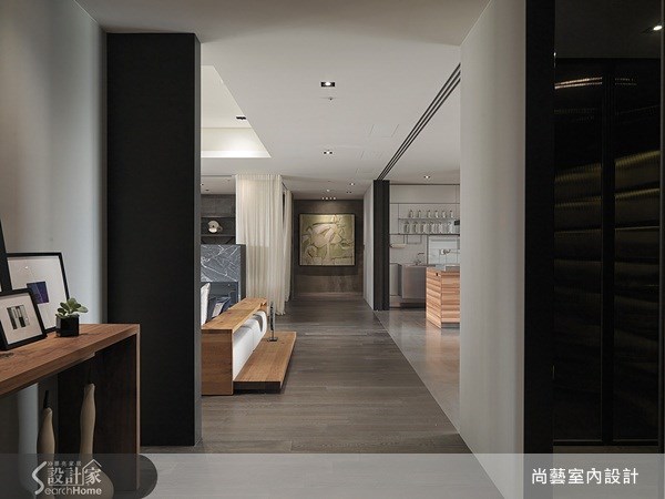 70坪＿美式風走廊案例圖片＿尚藝室內設計＿尚藝_24國家美術館墨方之1