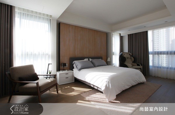 70坪新成屋(5年以下)＿現代風臥室案例圖片＿尚藝室內設計＿尚藝_12新竹喬立有容之15
