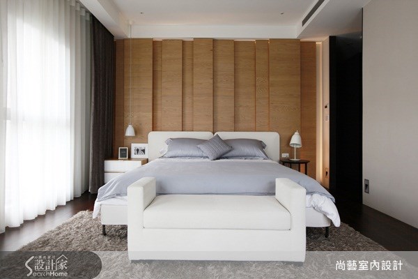 40坪新成屋(5年以下)＿現代風臥室案例圖片＿尚藝室內設計＿尚藝_22元大一品苑之23