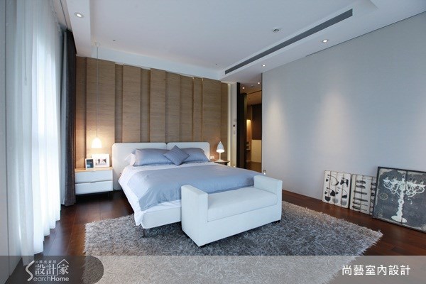 40坪新成屋(5年以下)＿現代風臥室案例圖片＿尚藝室內設計＿尚藝_22元大一品苑之22