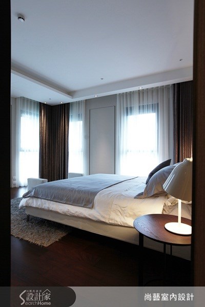 40坪新成屋(5年以下)＿現代風臥室案例圖片＿尚藝室內設計＿尚藝_22元大一品苑之24