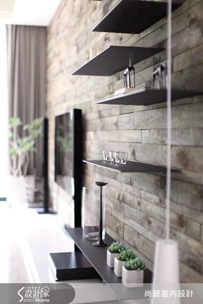 40坪新成屋(5年以下)＿休閒風客廳案例圖片＿尚藝室內設計＿尚藝_20大直輕觸大地之9