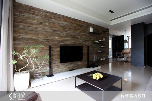 40坪新成屋(5年以下)＿休閒風客廳餐廳案例圖片＿尚藝室內設計＿尚藝_20大直輕觸大地之5