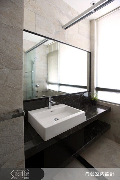 40坪新成屋(5年以下)＿休閒風浴室案例圖片＿尚藝室內設計＿尚藝_20大直輕觸大地之19