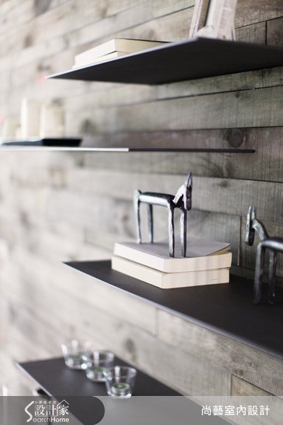 40坪新成屋(5年以下)＿休閒風客廳走廊案例圖片＿尚藝室內設計＿尚藝_20大直輕觸大地之11