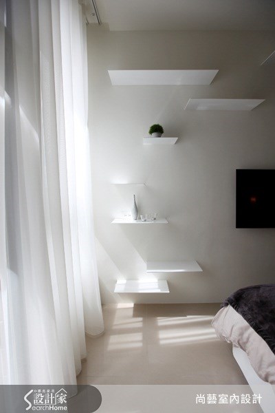 40坪新成屋(5年以下)＿休閒風臥室案例圖片＿尚藝室內設計＿尚藝_20大直輕觸大地之16