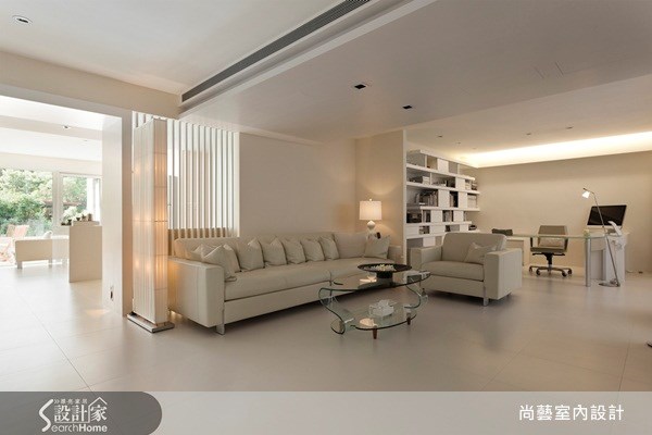 40坪老屋(16~30年)＿現代風客廳書房案例圖片＿尚藝室內設計＿尚藝_21深坑之4