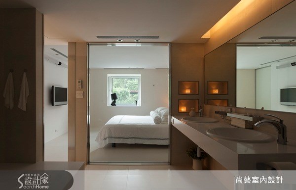 40坪老屋(16~30年)＿現代風臥室浴室案例圖片＿尚藝室內設計＿尚藝_21深坑之16