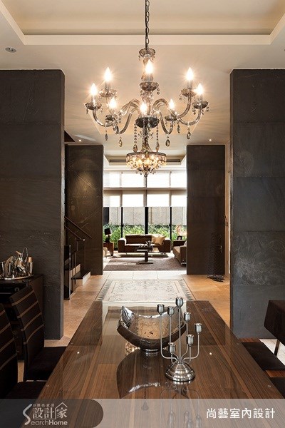 150坪新成屋(5年以下)＿新古典餐廳案例圖片＿尚藝室內設計＿尚藝_23陽明山過院來之4