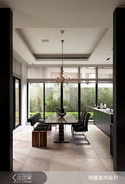 150坪新成屋(5年以下)＿新古典餐廳廚房吧檯案例圖片＿尚藝室內設計＿尚藝_23陽明山過院來之6