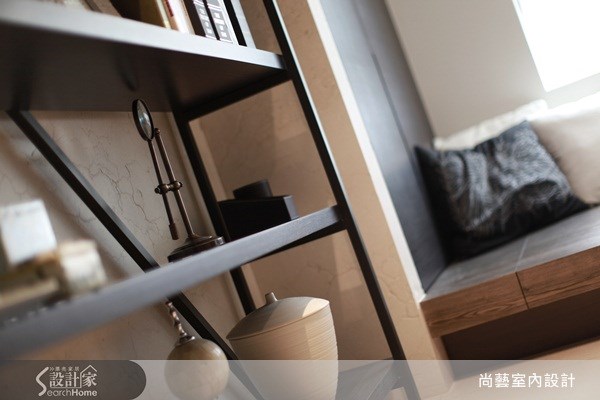 45坪新成屋(5年以下)＿現代風書房案例圖片＿尚藝室內設計＿尚藝_15未來之光之9