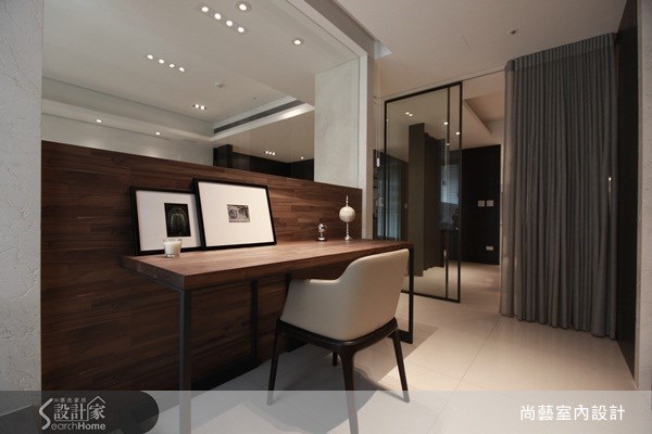 45坪新成屋(5年以下)＿現代風書房案例圖片＿尚藝室內設計＿尚藝_15未來之光之8