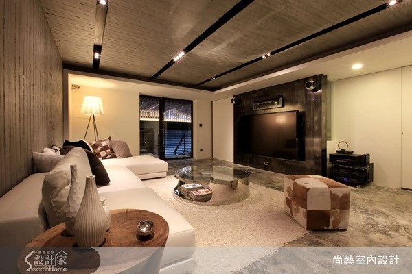 84坪老屋(16~30年)＿現代風客廳案例圖片＿尚藝室內設計＿尚藝_18新生南路之7