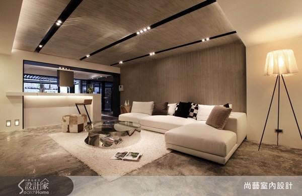 84坪老屋(16~30年)＿現代風客廳案例圖片＿尚藝室內設計＿尚藝_18新生南路之6