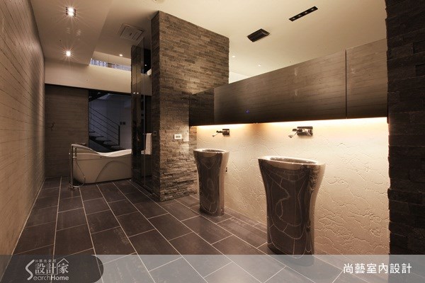 84坪老屋(16~30年)＿現代風浴室案例圖片＿尚藝室內設計＿尚藝_18新生南路之21