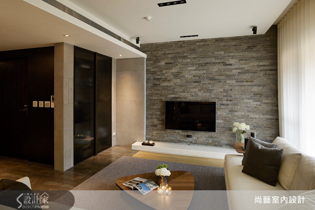 45坪新成屋(5年以下)＿現代風客廳案例圖片＿尚藝室內設計＿尚藝_26天母知田之1