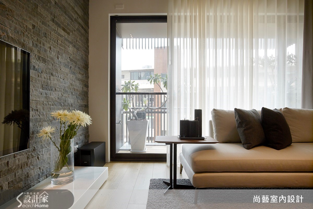 45坪新成屋(5年以下)＿現代風客廳案例圖片＿尚藝室內設計＿尚藝_26天母知田之3