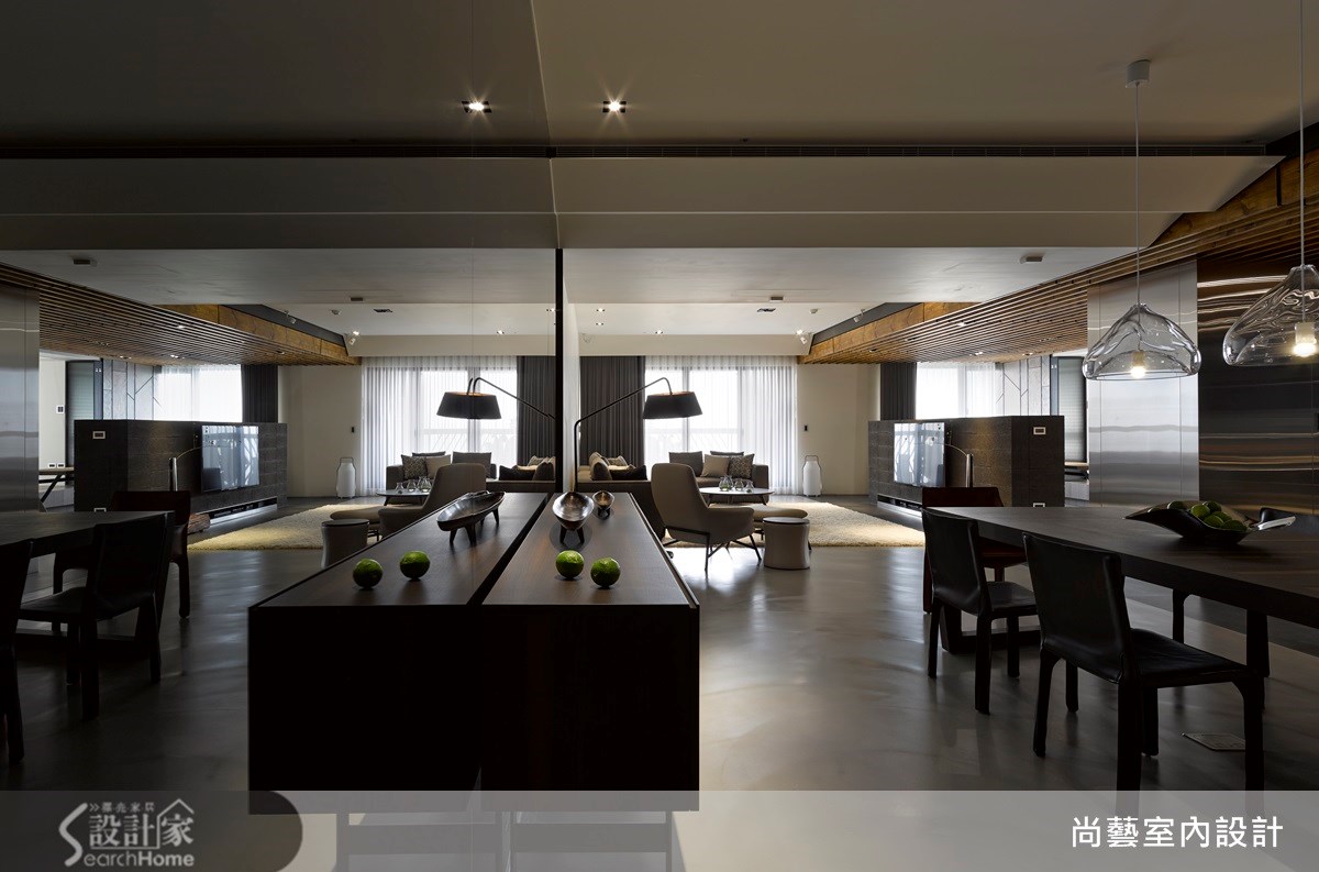 70坪新成屋(5年以下)＿現代風餐廳案例圖片＿尚藝室內設計＿尚藝_27高雄溫莎堡器宇之4