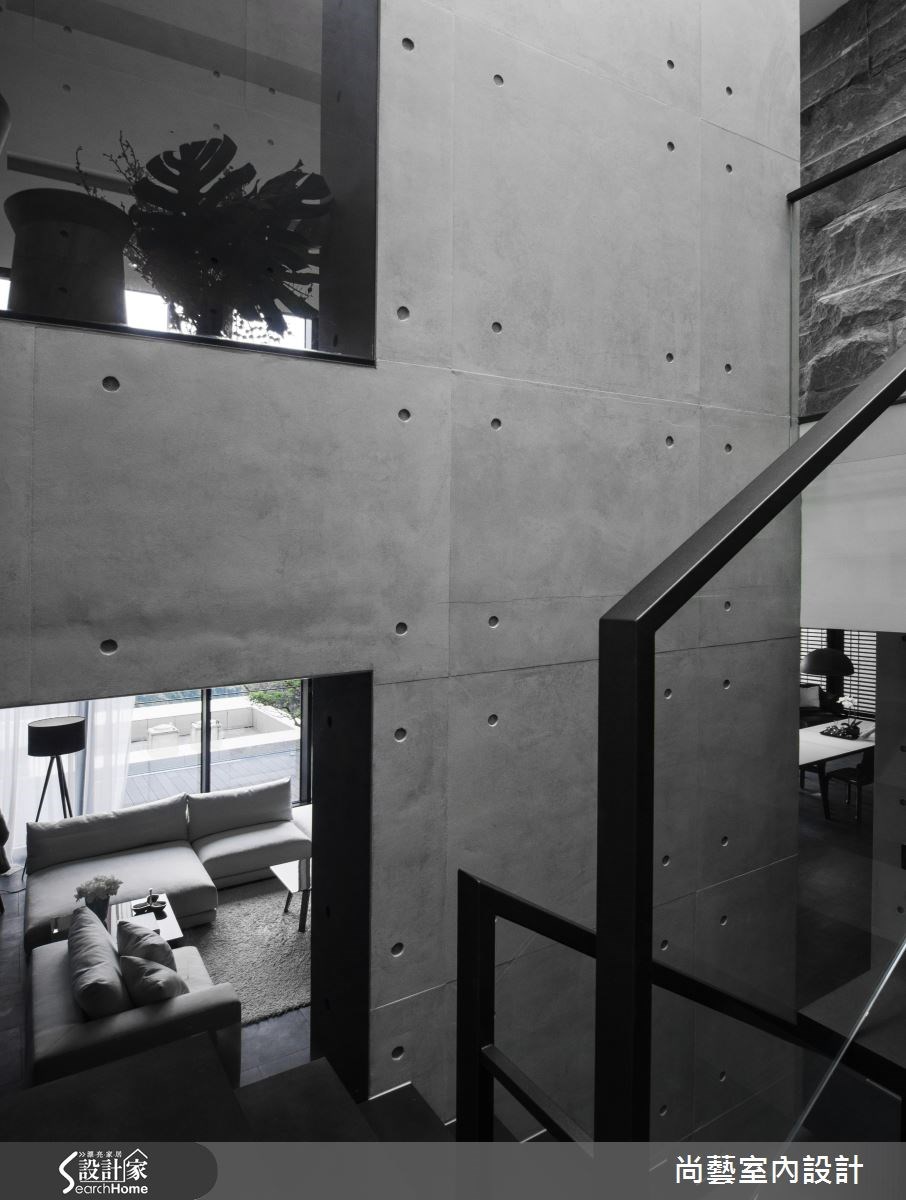 275坪新成屋(5年以下)＿現代風樓梯案例圖片＿尚藝室內設計＿尚藝_28新店國玉之16