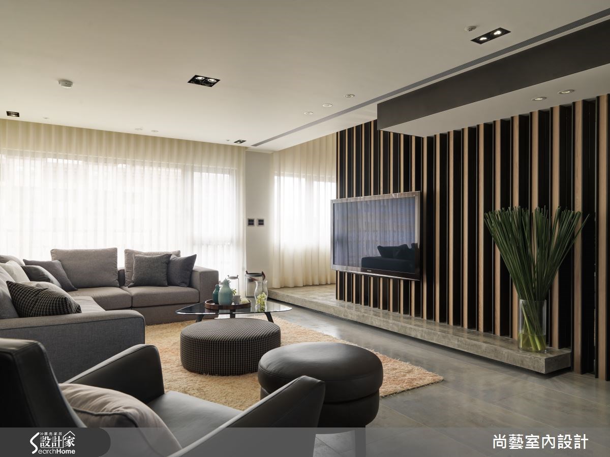 140坪中古屋(5~15年)＿簡約風客廳案例圖片＿尚藝室內設計＿尚藝_29重慶北路和熙朝暮之3