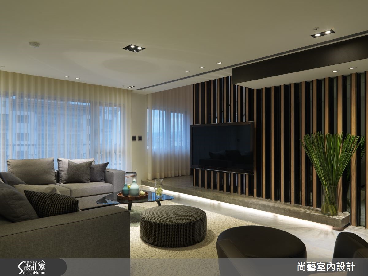 140坪中古屋(5~15年)＿簡約風客廳案例圖片＿尚藝室內設計＿尚藝_29重慶北路和熙朝暮之7