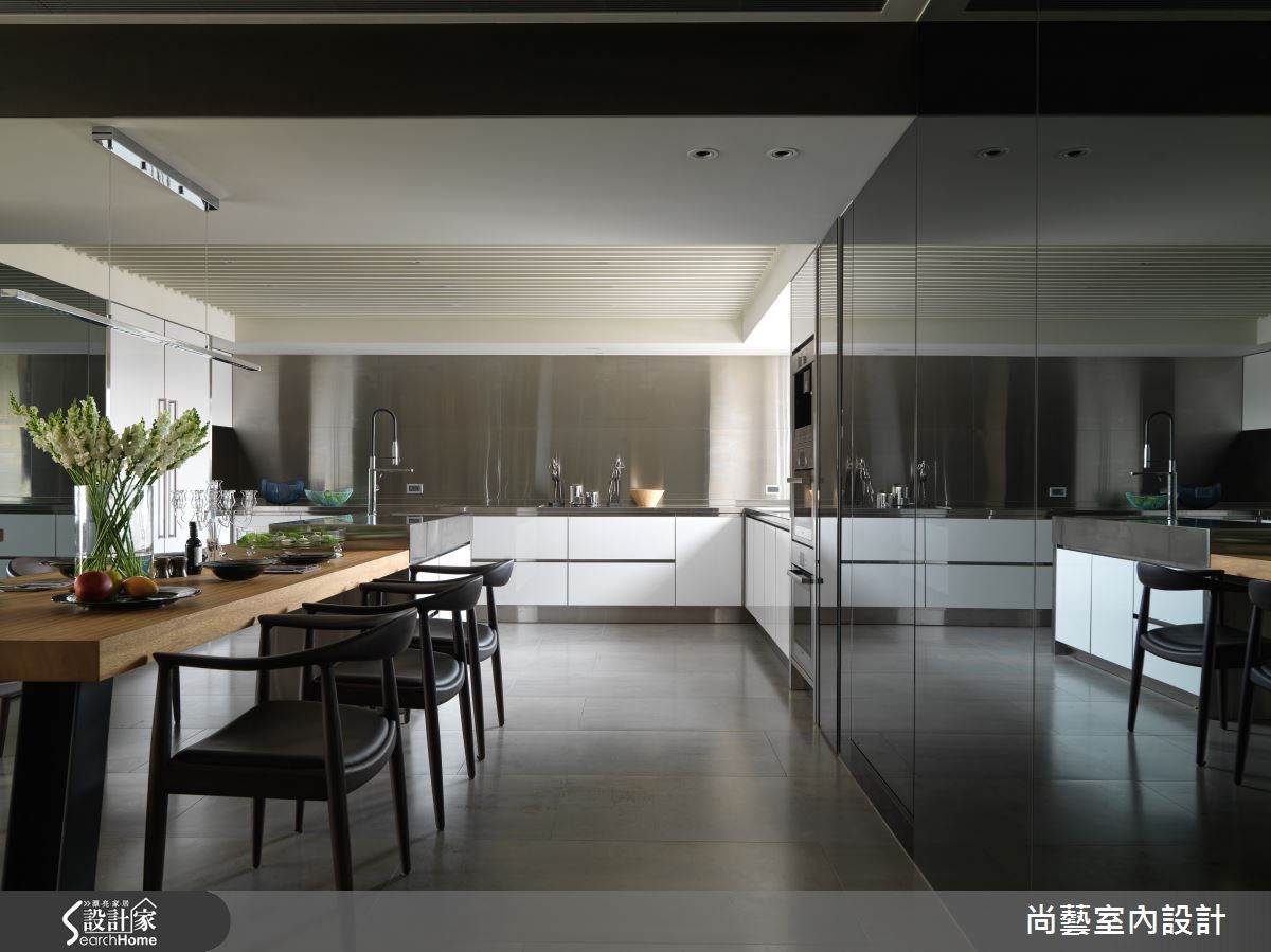 140坪中古屋(5~15年)＿簡約風餐廳廚房吧檯案例圖片＿尚藝室內設計＿尚藝_29重慶北路和熙朝暮之9