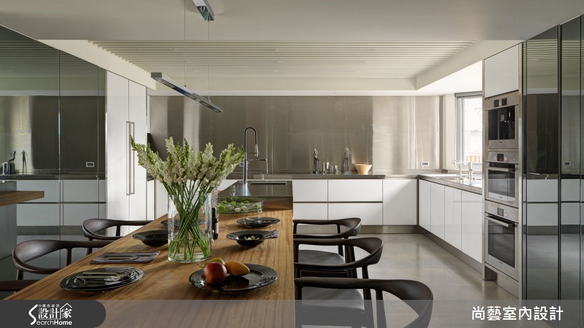 140坪中古屋(5~15年)＿簡約風餐廳廚房吧檯案例圖片＿尚藝室內設計＿尚藝_29重慶北路和熙朝暮之10