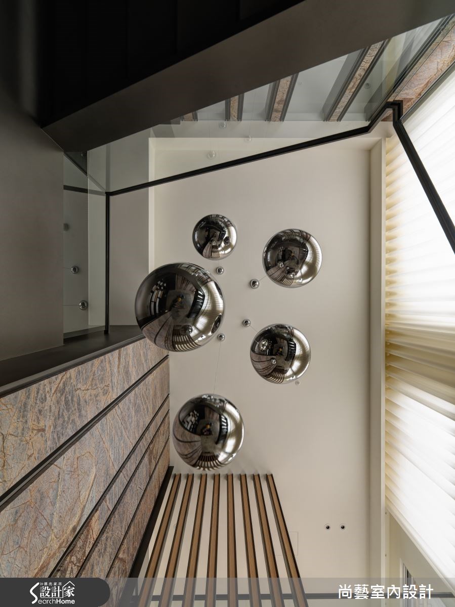 140坪中古屋(5~15年)＿簡約風樓梯案例圖片＿尚藝室內設計＿尚藝_29重慶北路和熙朝暮之13