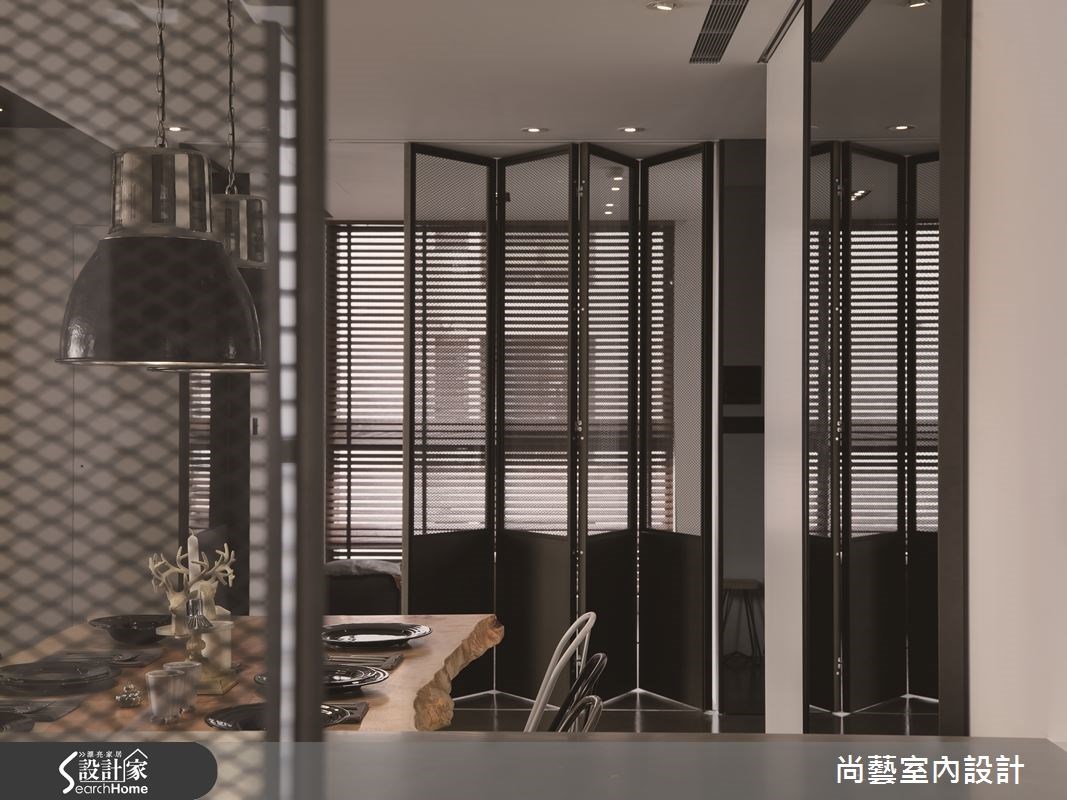 60坪新成屋(5年以下)＿工業風客廳案例圖片＿尚藝室內設計＿尚藝_30內湖奧斯卡之16