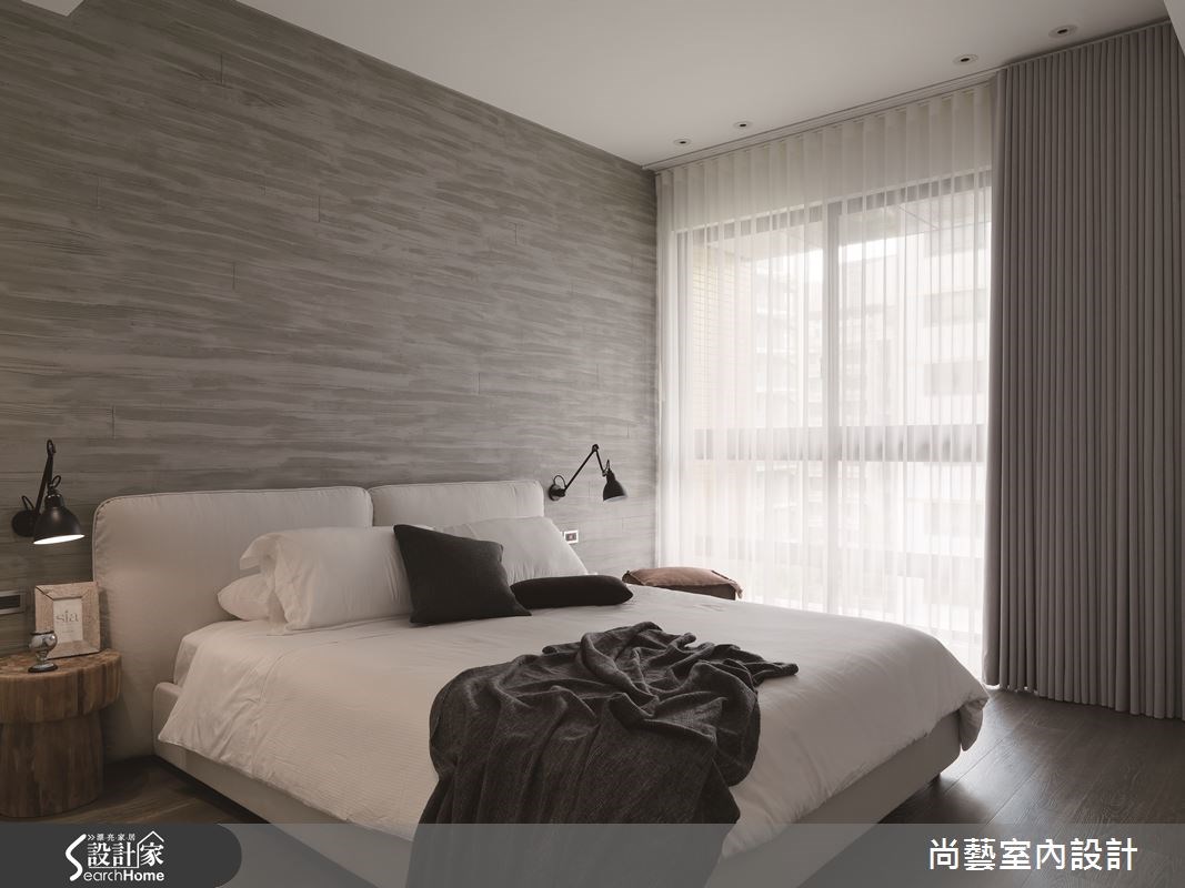 60坪新成屋(5年以下)＿工業風臥室案例圖片＿尚藝室內設計＿尚藝_30內湖奧斯卡之18
