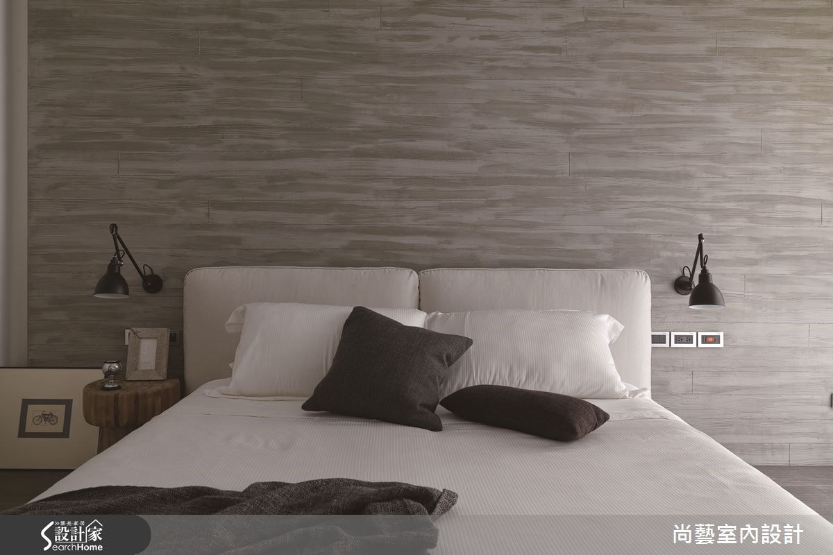 60坪新成屋(5年以下)＿工業風臥室案例圖片＿尚藝室內設計＿尚藝_30內湖奧斯卡之20
