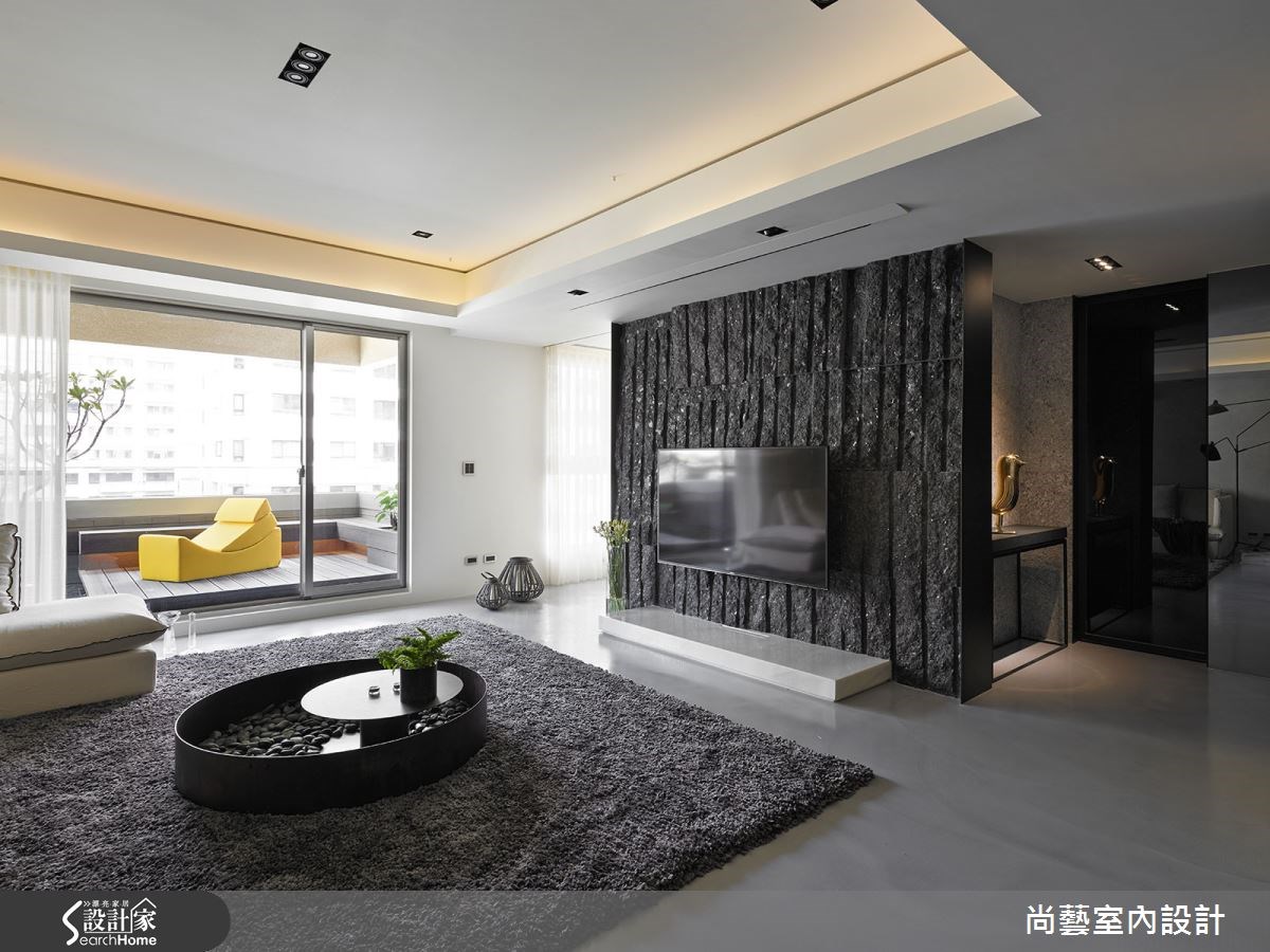 54坪新成屋(5年以下)＿休閒風客廳案例圖片＿尚藝室內設計＿尚藝_31內湖青川富御之2