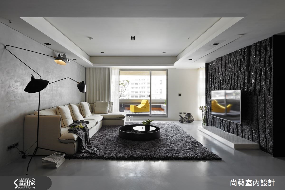 54坪新成屋(5年以下)＿休閒風客廳案例圖片＿尚藝室內設計＿尚藝_31內湖青川富御之3