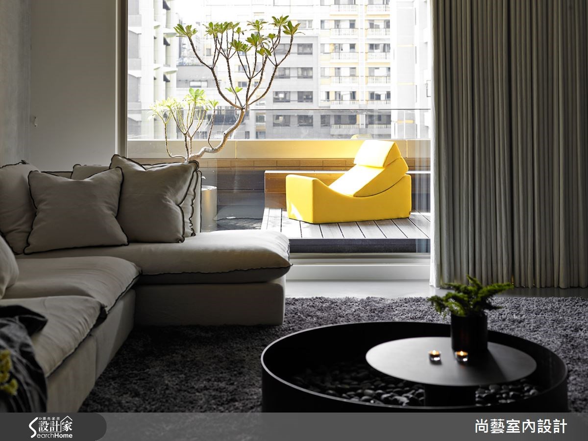 54坪新成屋(5年以下)＿休閒風客廳案例圖片＿尚藝室內設計＿尚藝_31內湖青川富御之19